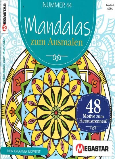 MANDALAS ZUM AUSMALEN 44/2025