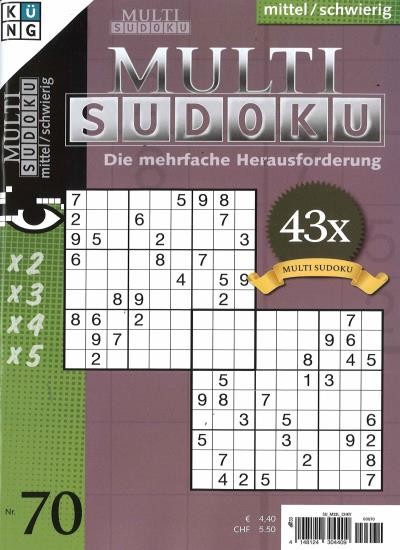 MULTI SUDOKU 70/2025