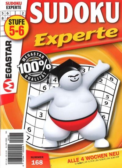 SUDOKU EXPERTE 168/2024