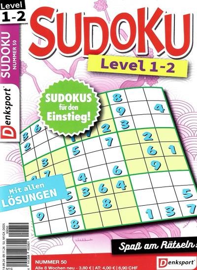 SUDOKU LEVEL 1-2 50/2024