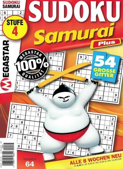 SUDOKU SAMURAI PLUS 64/2024