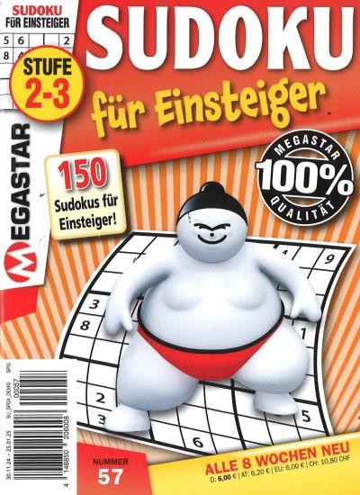 150 SUDOKU FÜR EINSTEIGER Abo