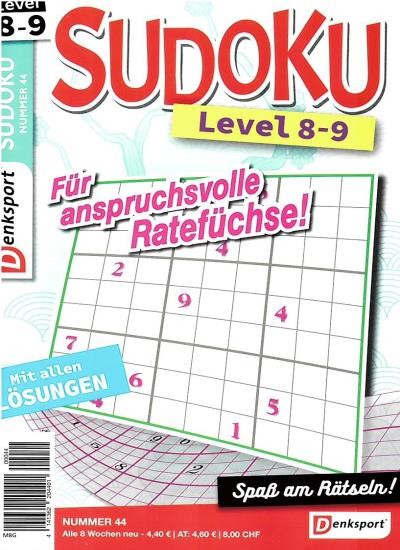 SUDOKU LEVEL 8-9 44/2024