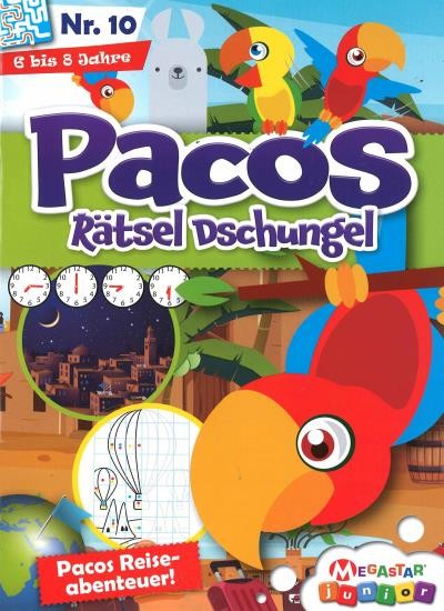 PACOS RÄTSEL DSCHUNGEL 10/2024