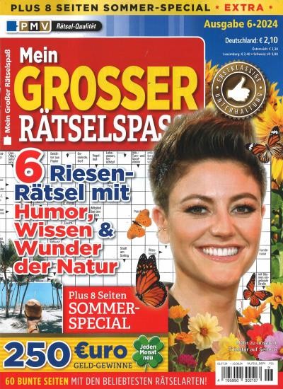 MEIN GROSSER RÄTSELSPASS 6/2024