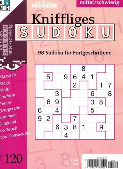 KNIFFLIGES SUDOKU 120/2024