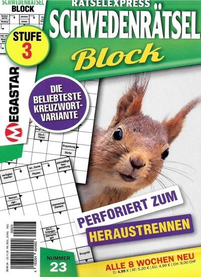 SCHWEDENRÄTSEL BLOCK Abo