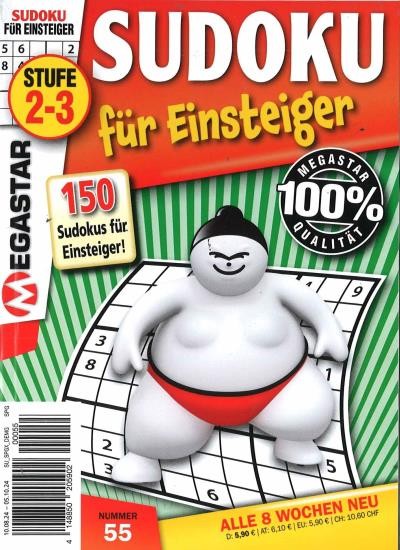 150 SUDOKU FÜR EINSTEIGER 55/2024