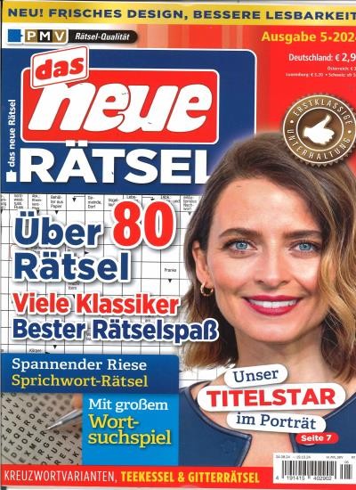 DAS NEUE RÄTSEL 5/2024