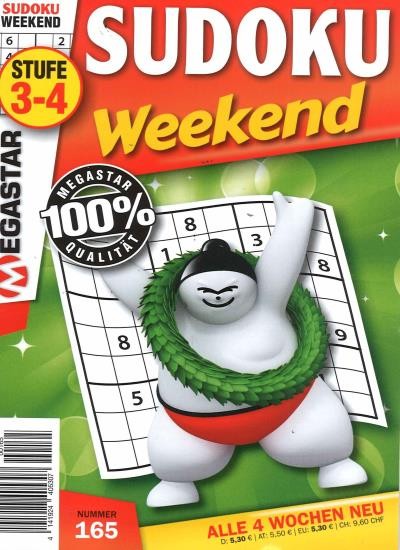 SUDOKU WEEKEND 165/2024