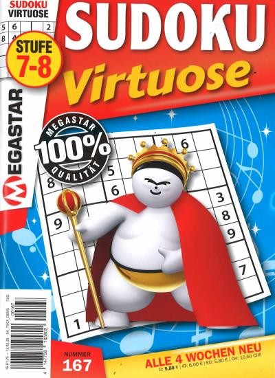 SUDOKU VIRTUOSE 167/2025