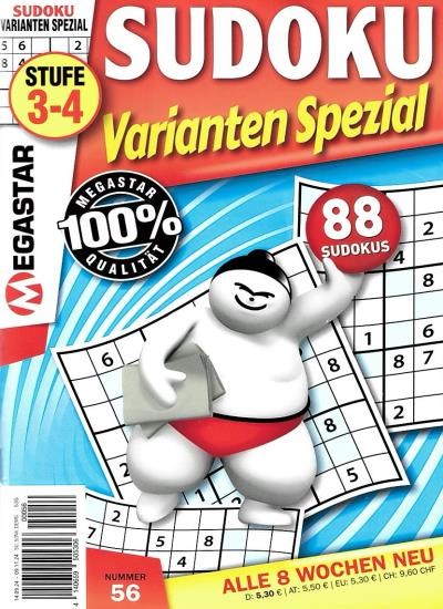 SUDOKU VARIANTEN SPEZIAL 56/2024