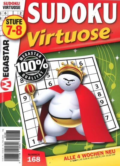 SUDOKU VIRTUOSE 168/2025