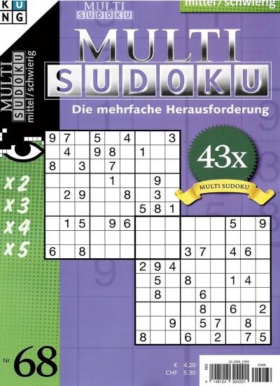 MULTI SUDOKU 68/2024