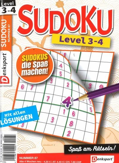 SUDOKU LEVEL 3-4 Abo