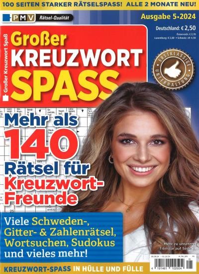 GROSSER KREUZWORT SPASS 5/2024