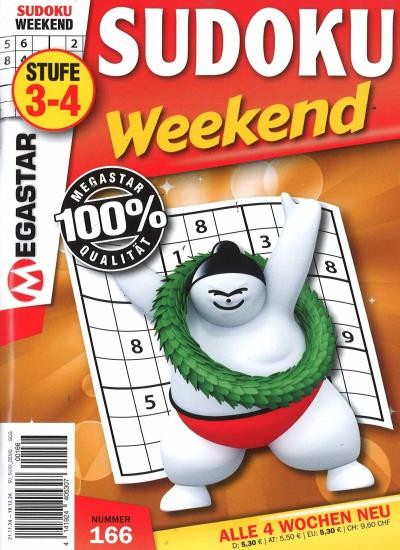 SUDOKU WEEKEND 166/2024