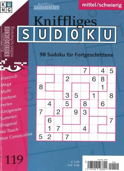 KNIFFLIGES SUDOKU 119/2024