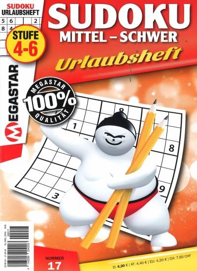 MEGASTAR SUDOKU MITTEL-SCHWER Abo