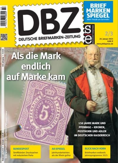 DBZ DEUTSCHE BRIEFMARKEN-ZEITUNG 2/2025