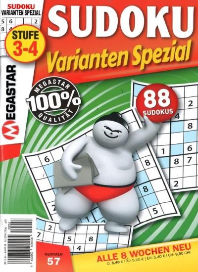 SUDOKU VARIANTEN SPEZIAL 57/2024