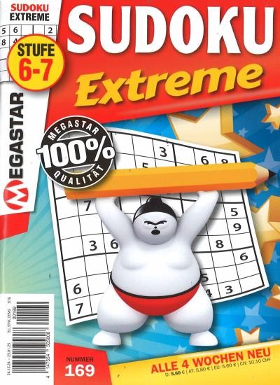 SUDOKU EXTREME 169/2024