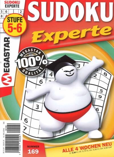 SUDOKU EXPERTE 169/2024