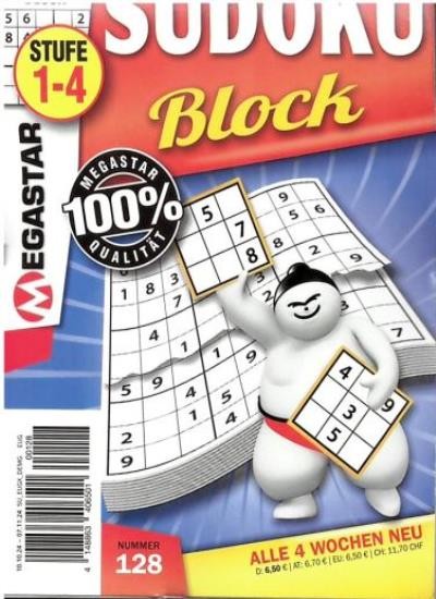 MEGASTAR SUDOKU BLOCK Abo