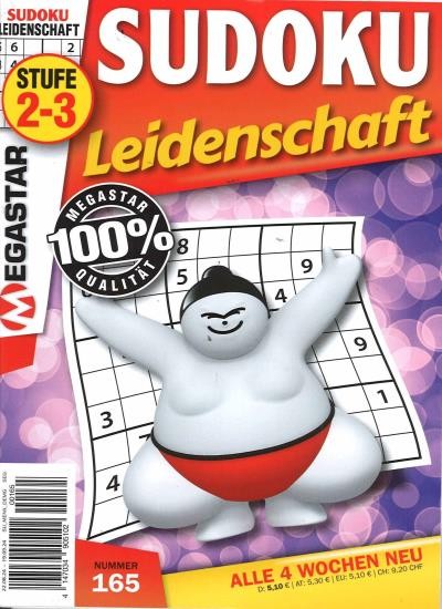 SUDOKU LEIDENSCHAFT 165/2024