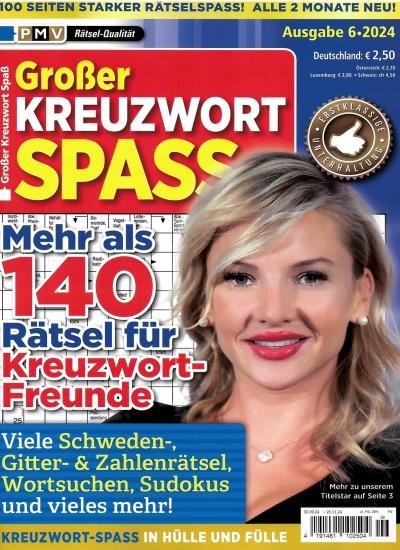 GROSSER KREUZWORT SPASS 6/2024