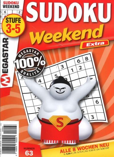 SUDOKU WEEKEND EXTRA 63/2024