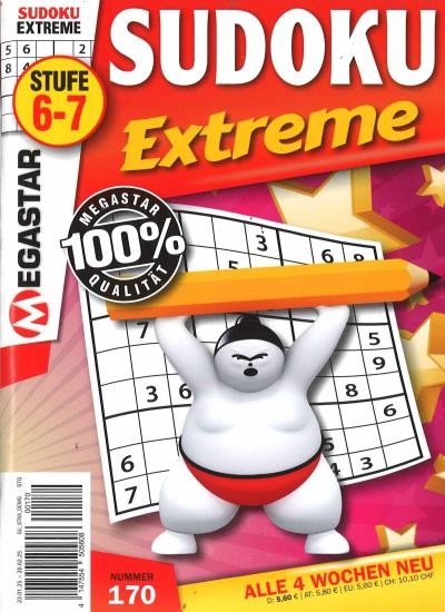 SUDOKU EXTREME 170/2025