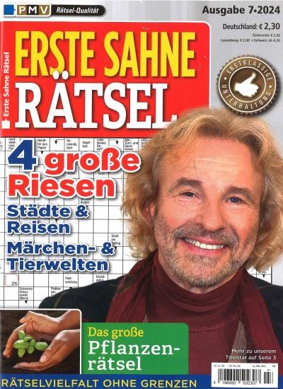 ERSTE SAHNE RÄTSEL 7/2024