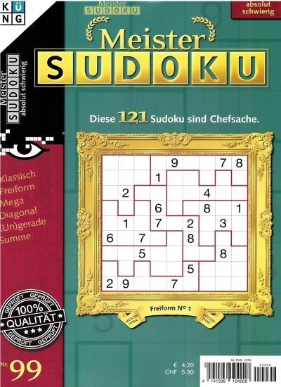 MEISTER SUDOKU 99/2024