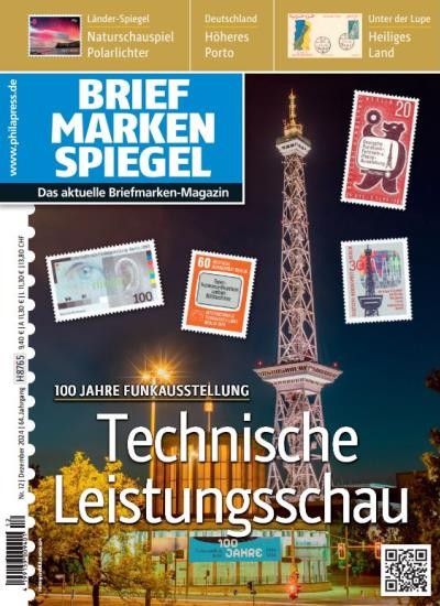 BRIEFMARKEN SPIEGEL 12/2024