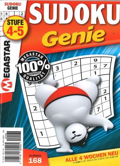 SUDOKU GENIE 168/2024