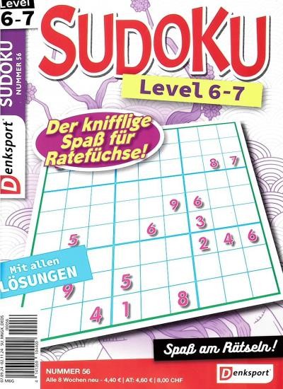 SUDOKU LEVEL 6-7 Abo