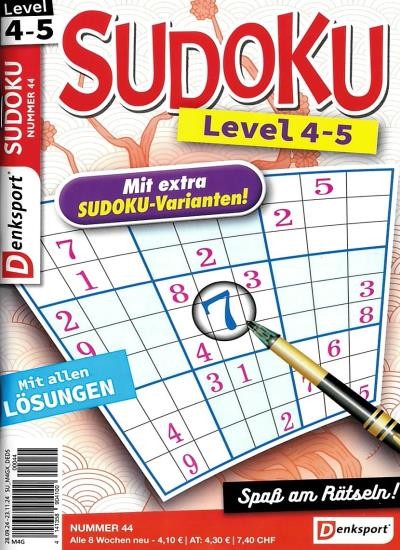 SUDOKU LEVEL 4-5 44/2024