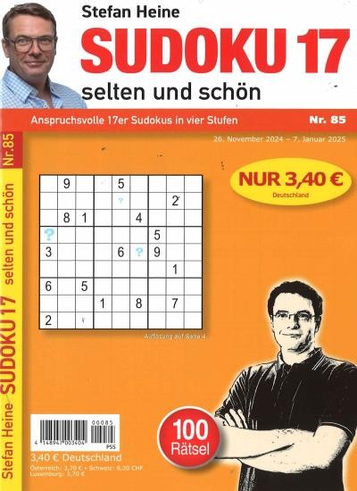 SUDOKU 17 85/2024