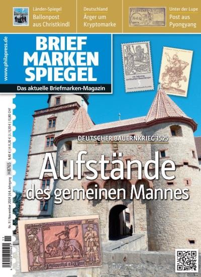 BRIEFMARKEN SPIEGEL 11/2024