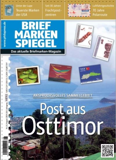 BRIEFMARKEN SPIEGEL 8/2024