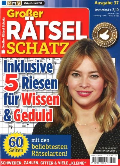 GROSSER RÄTSEL SCHATZ 37/2025