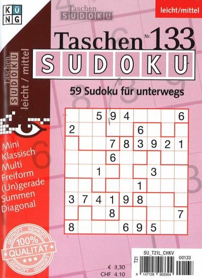 TASCHEN-SUDOKU 133/2024